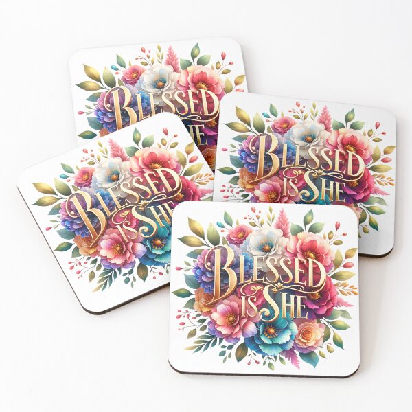 Item preview, Blessed is she designed and sold by WideIsTheGate.