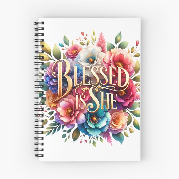 Item preview, Blessed is she designed and sold by WideIsTheGate.