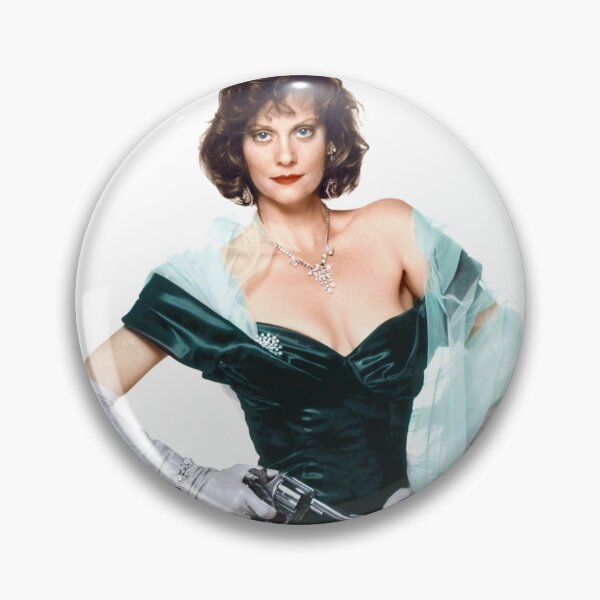 Item preview, CLUE - Movie style Character art Card - Miss Scarlet designed and sold by Michaelofthe80s.