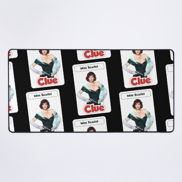 Item preview, CLUE - Movie style Character art Card - Miss Scarlet designed and sold by Michaelofthe80s.