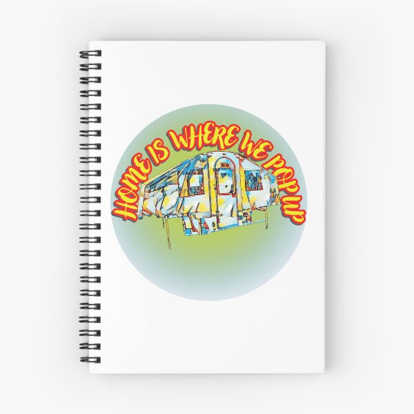 Item preview, Home is Where We Pop Up Multi Coloured Trailer Tent designed and sold by BeccaAelishe.