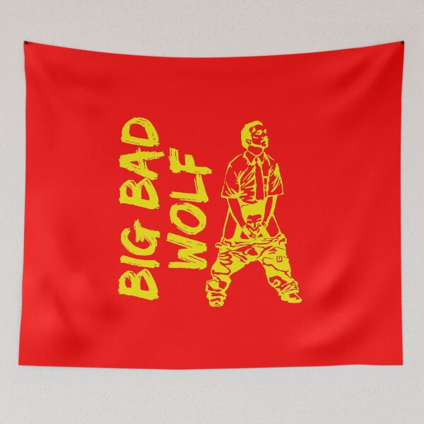 Item preview, Big Bad Wolf - Yellow designed and sold by PickledjoArt.