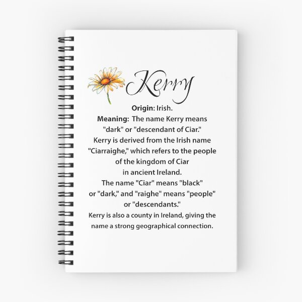 Item preview, Significado del nombre Kerry designed and sold by OCNau.