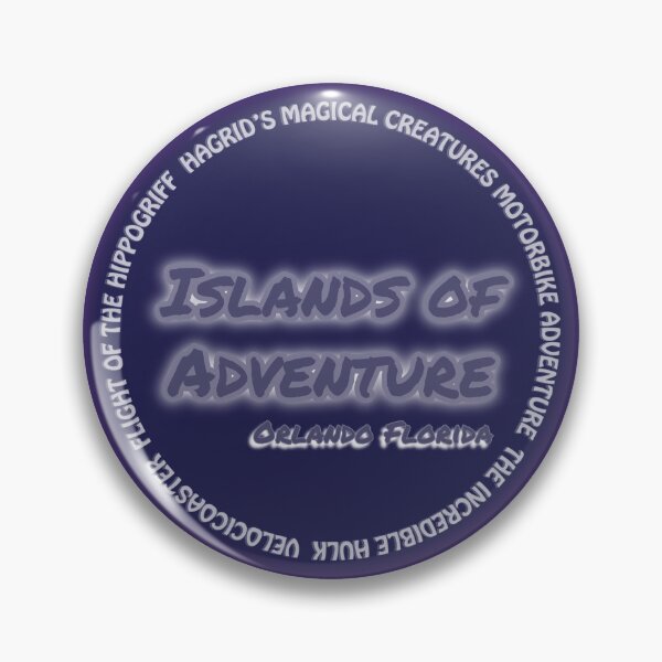 Item preview, Dark purple Islands of Adventure Park Circle  designed and sold by RollingRC.