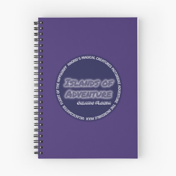 Item preview, Dark purple Islands of Adventure Park Circle  designed and sold by RollingRC.