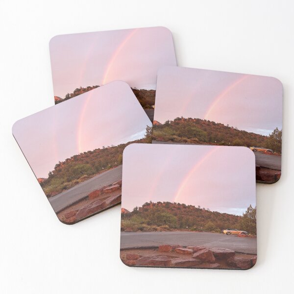 Item preview, Sedona rainbow sunset - Arizona nature photograph designed and sold by artparangie.