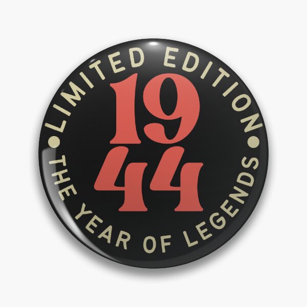 Item preview, vintage 1944 birthday, born in 1944 legend designed and sold by vintage-years.