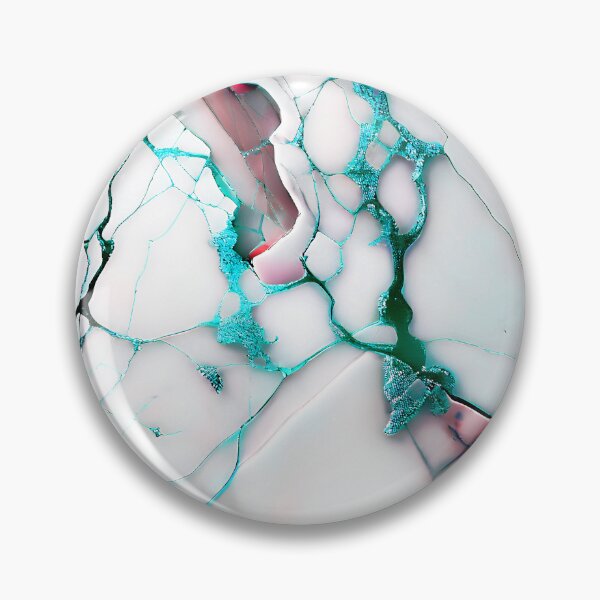 Item preview, Marble Abstract Design - Marble IMAGE PRINT ONLY - White Dusty Pink Cyan Decor designed and sold by Beachy.