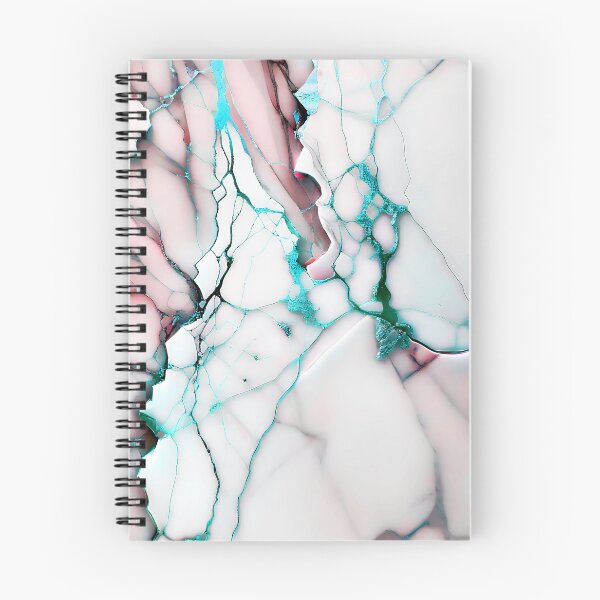 Item preview, Marble Abstract Design - Marble IMAGE PRINT ONLY - White Dusty Pink Cyan Decor designed and sold by Beachy.
