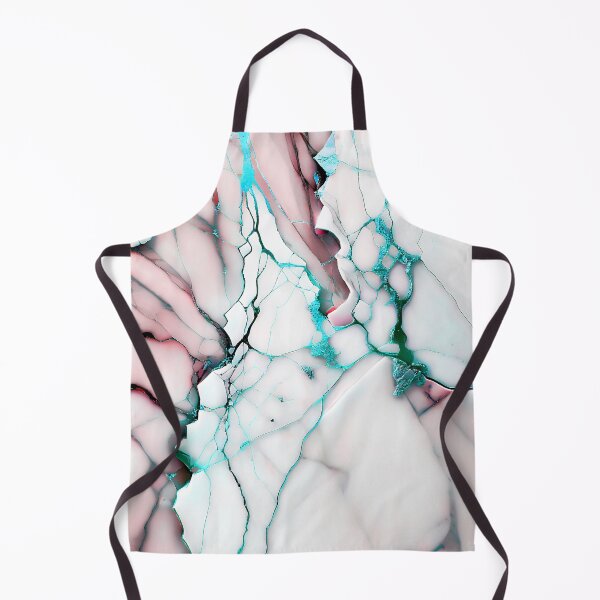Item preview, Marble Abstract Design - Marble IMAGE PRINT ONLY - White Dusty Pink Cyan Decor designed and sold by Beachy.