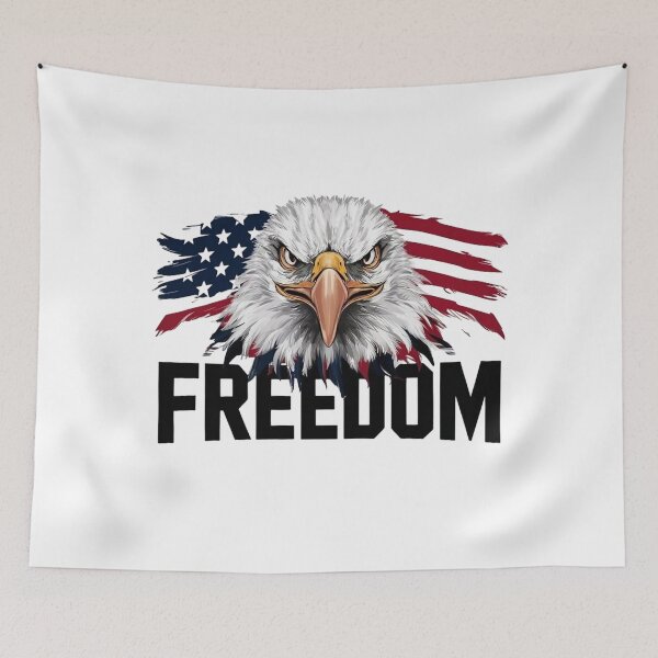Item preview, Eagle, America's national bird, Freedom designed and sold by Faithloveshop.