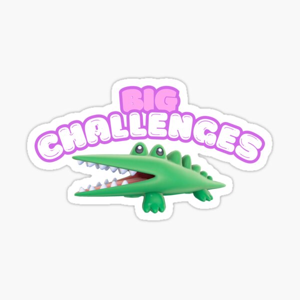 Item preview, Big Challenges Alligator designed and sold by F4less.