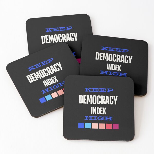 Item preview, Save democracy. Democracy index. designed and sold by AnnDart.