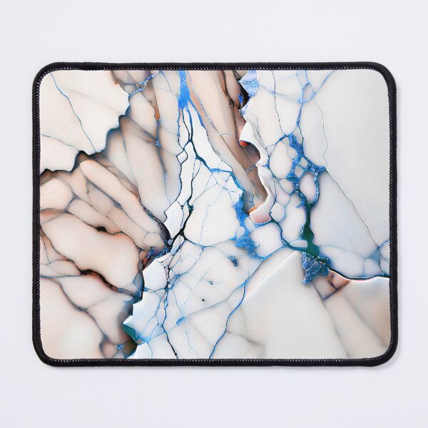 Item preview, Marble Abstract Design - Marble IMAGE PRINT ONLY - White Peach Blue Decor designed and sold by Beachy.