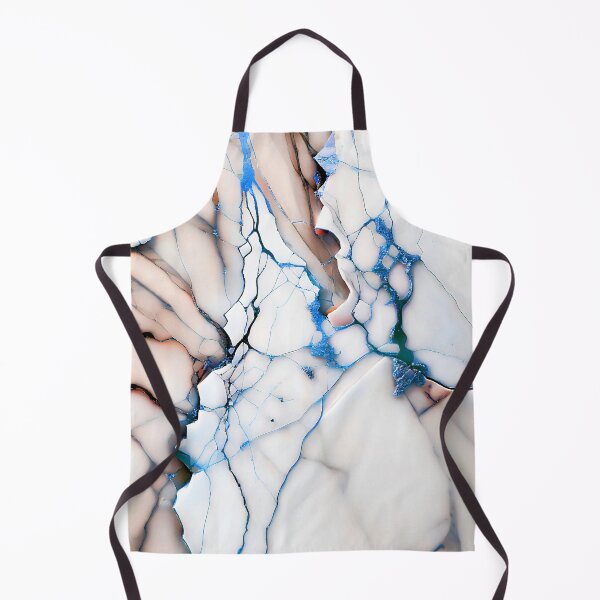 Item preview, Marble Abstract Design - Marble IMAGE PRINT ONLY - White Peach Blue Decor designed and sold by Beachy.