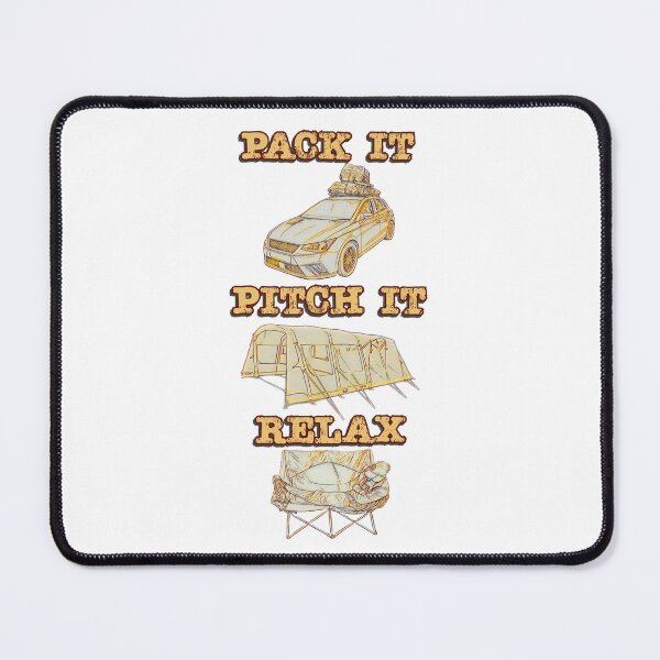 Item preview, Pack it, Pitch it, Relax - Gold Tent 2 designed and sold by BeccaAelishe.