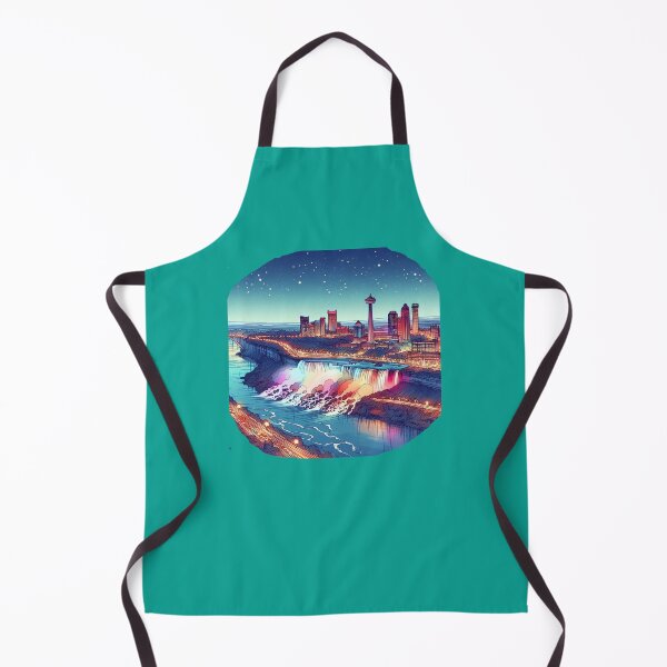 Item preview, Niagara Falls Night 3D Art Sketch , designed and sold by PaintMeWorld.