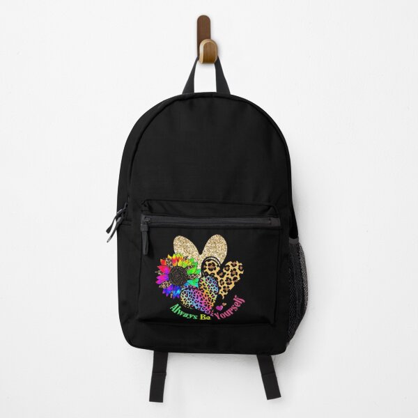 Item preview, Always Be Yourself Colorful Leopard Print Floral Hearts Women Design designed and sold by Raise2Shine.