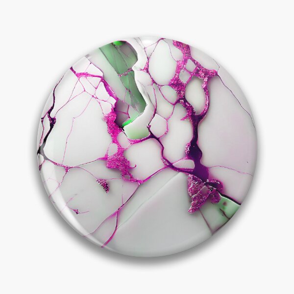 Item preview, Marble Abstract Design - Marble IMAGE PRINT ONLY - White Green Hot Pink Decor designed and sold by Beachy.