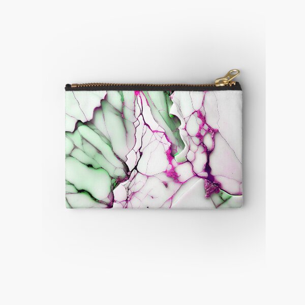 Item preview, Marble Abstract Design - Marble IMAGE PRINT ONLY - White Green Hot Pink Decor designed and sold by Beachy.