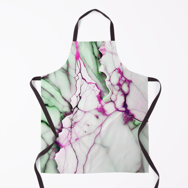 Item preview, Marble Abstract Design - Marble IMAGE PRINT ONLY - White Green Hot Pink Decor designed and sold by Beachy.