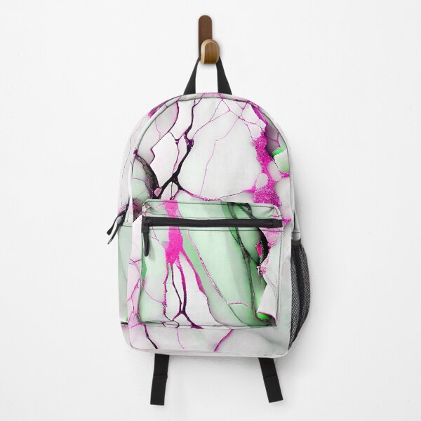 Item preview, Marble Abstract Design - Marble IMAGE PRINT ONLY - White Green Hot Pink Decor designed and sold by Beachy.