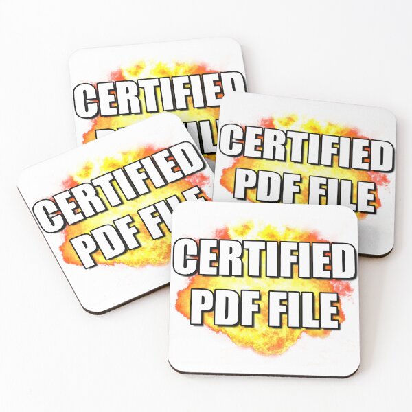 Item preview, Certified PDF File | TikTok Meme designed and sold by Artlix Shop.