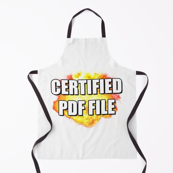Item preview, Certified PDF File | TikTok Meme designed and sold by Artlix Shop.