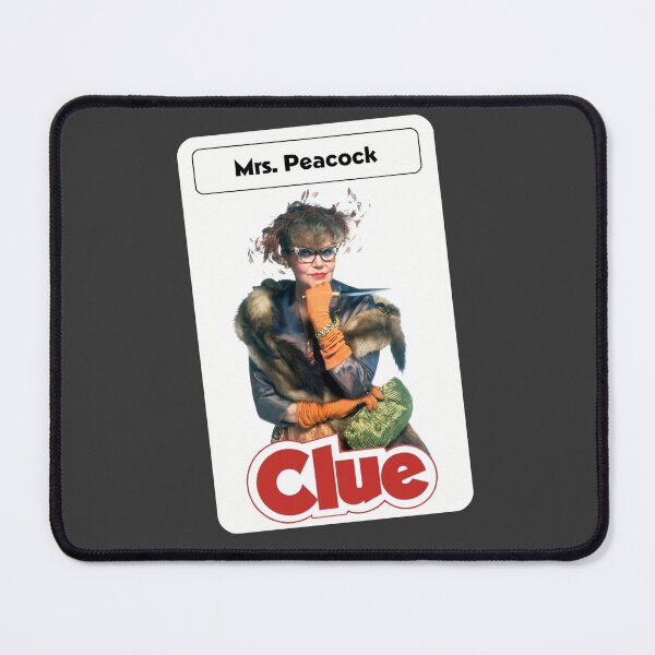 Item preview, CLUE - Movie style Character art Card - Mrs Peacock designed and sold by Michaelofthe80s.