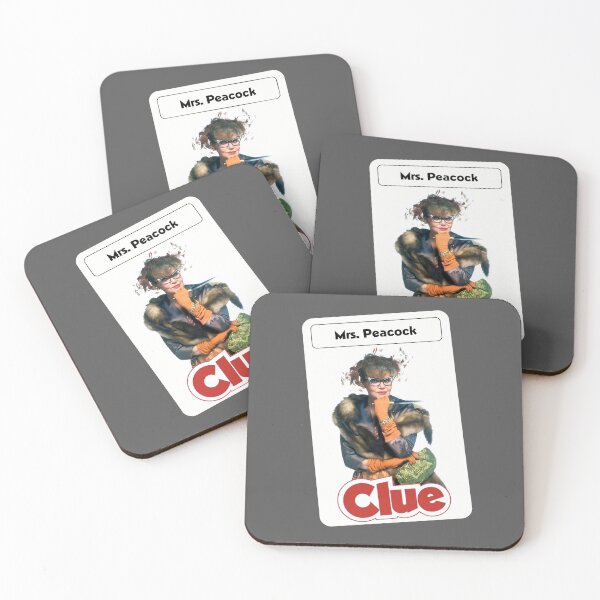 Item preview, CLUE - Movie style Character art Card - Mrs Peacock designed and sold by Michaelofthe80s.