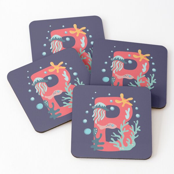 Item preview, B - Marine underwater letter for names starting with B designed and sold by Deepness2023.