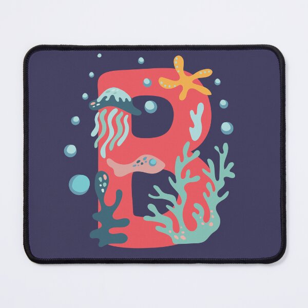 Item preview, B - Marine underwater letter for names starting with B designed and sold by Deepness2023.