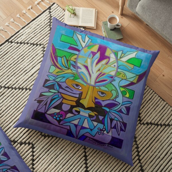 Hexagram 24: Fu (Turning Point) Floor Pillow