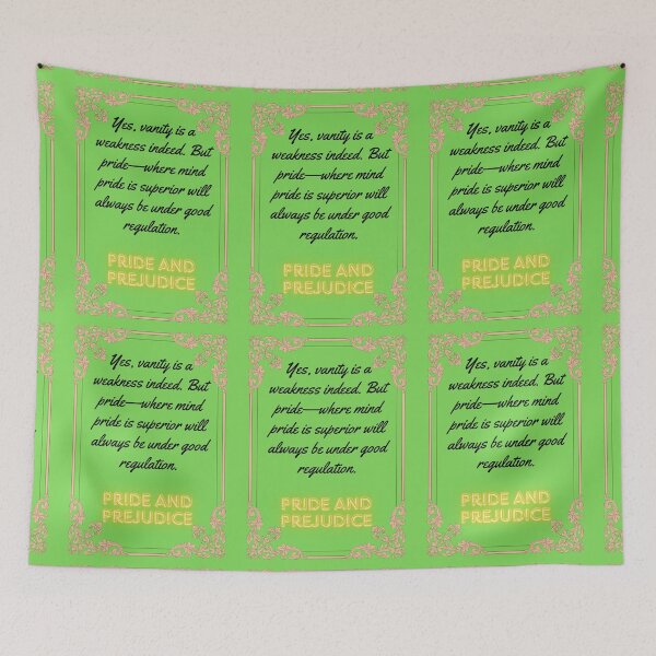 Item preview, Pride and Prejudice Jane Austen Quote designed and sold by MountainAndSea.