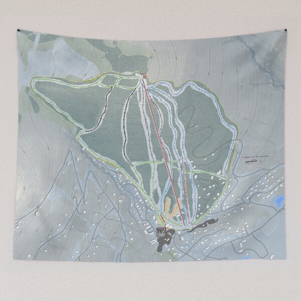 Item preview, Timberline Mountain Resort Trail Map designed and sold by Mapsynergy.