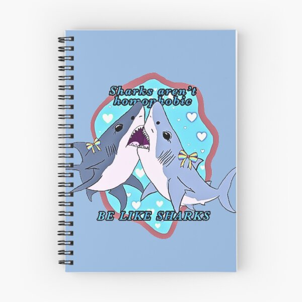 Item preview, Gay little sharks (drawn by Li) designed and sold by CubsinShrubs.