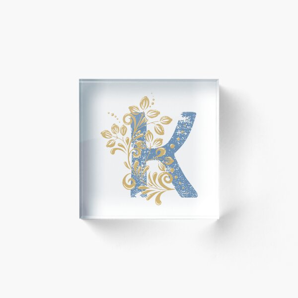 Item preview, K - Vintage floral letter for names starting with K designed and sold by Deepness2023.