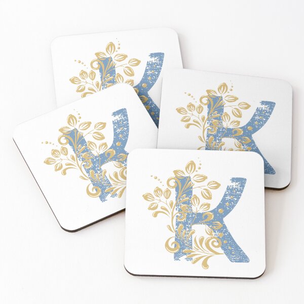 Item preview, K - Vintage floral letter for names starting with K designed and sold by Deepness2023.