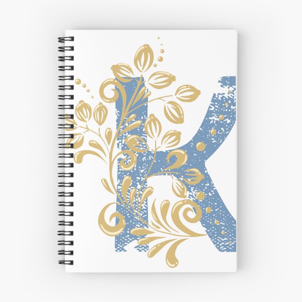 Item preview, K - Vintage floral letter for names starting with K designed and sold by Deepness2023.