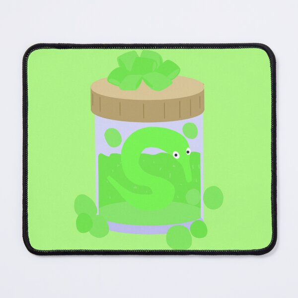 Item preview, Worms Off The String: Jar'n Jams - "White" Green Grape designed and sold by ClumsyPillbug.