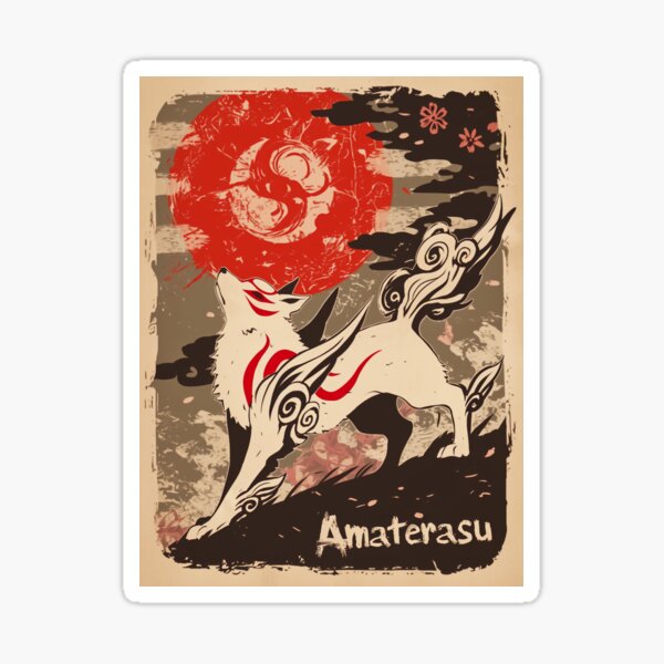 Item preview, Vintage Amaterasu designed and sold by SchellStation.