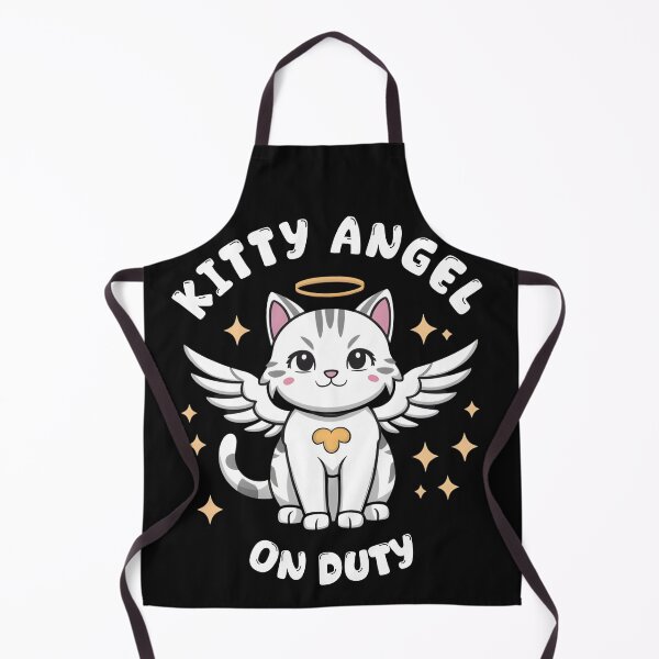 Item preview, Kitty Angel On Duty designed and sold by ViperSaint.