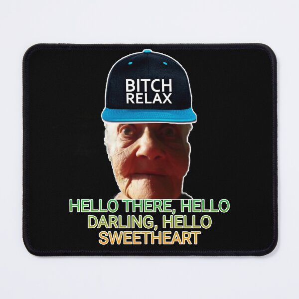 Item preview, Old lady hello there  designed and sold by THELOSTHOUSE.