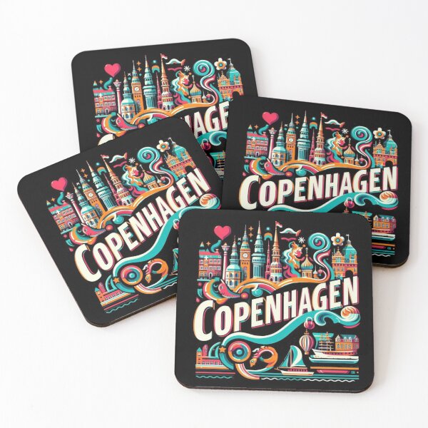 Item preview, Copenhagen, Denmark designed and sold by Myra365Art.
