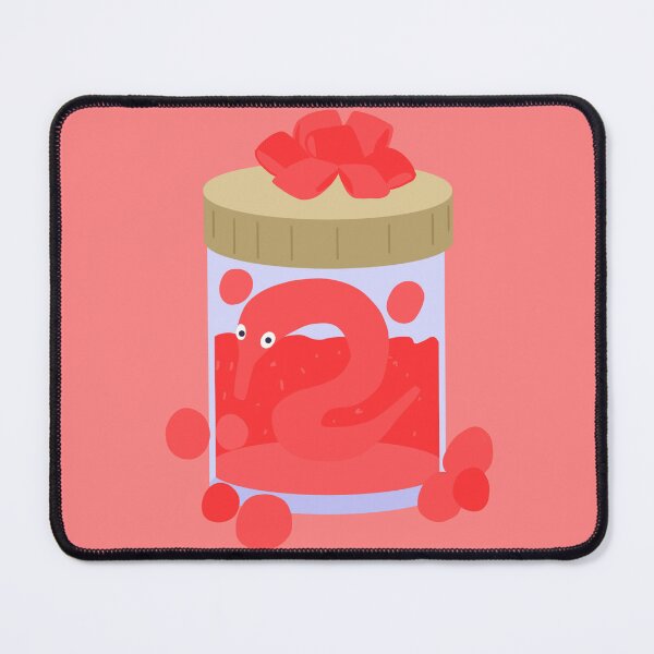 Item preview, Worms Off The String: Jar'n Jams - Red Cranberry designed and sold by ClumsyPillbug.