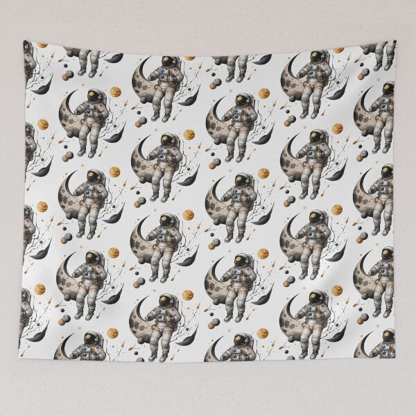 Item preview, astronaut in space designed and sold by Shajuprint.