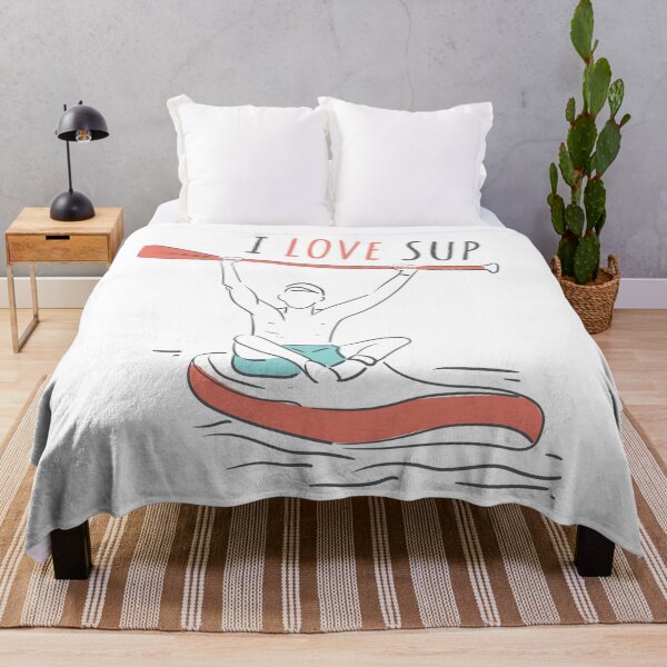 Item preview, I love paddleboard sup in lineart designed and sold by Deepness2023.