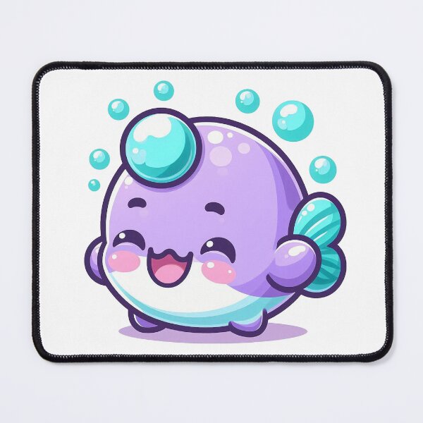 Item preview, Amethyst the Cheerful Fish designed and sold by nada-art.