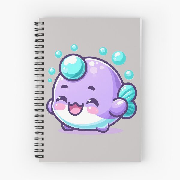 Item preview, Amethyst the Cheerful Fish designed and sold by nada-art.