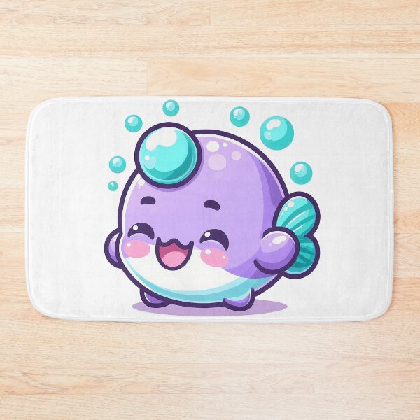 Item preview, Amethyst the Cheerful Fish designed and sold by nada-art.